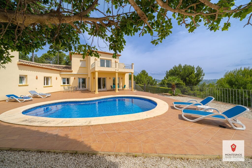 view of one of Montesinos Estate's properties with a private pool