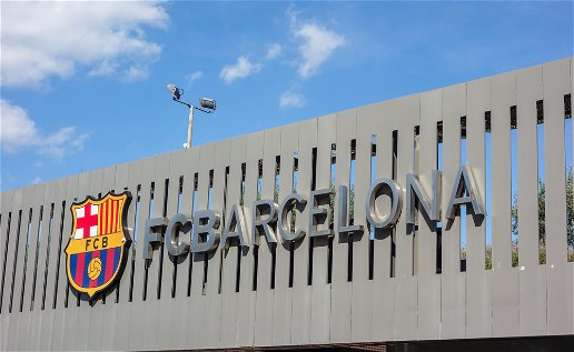 Image of FC Barcelona sign.