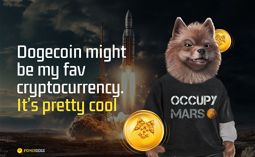 Pomerdoge character with dogecoin quoting dogecoin might be my fav