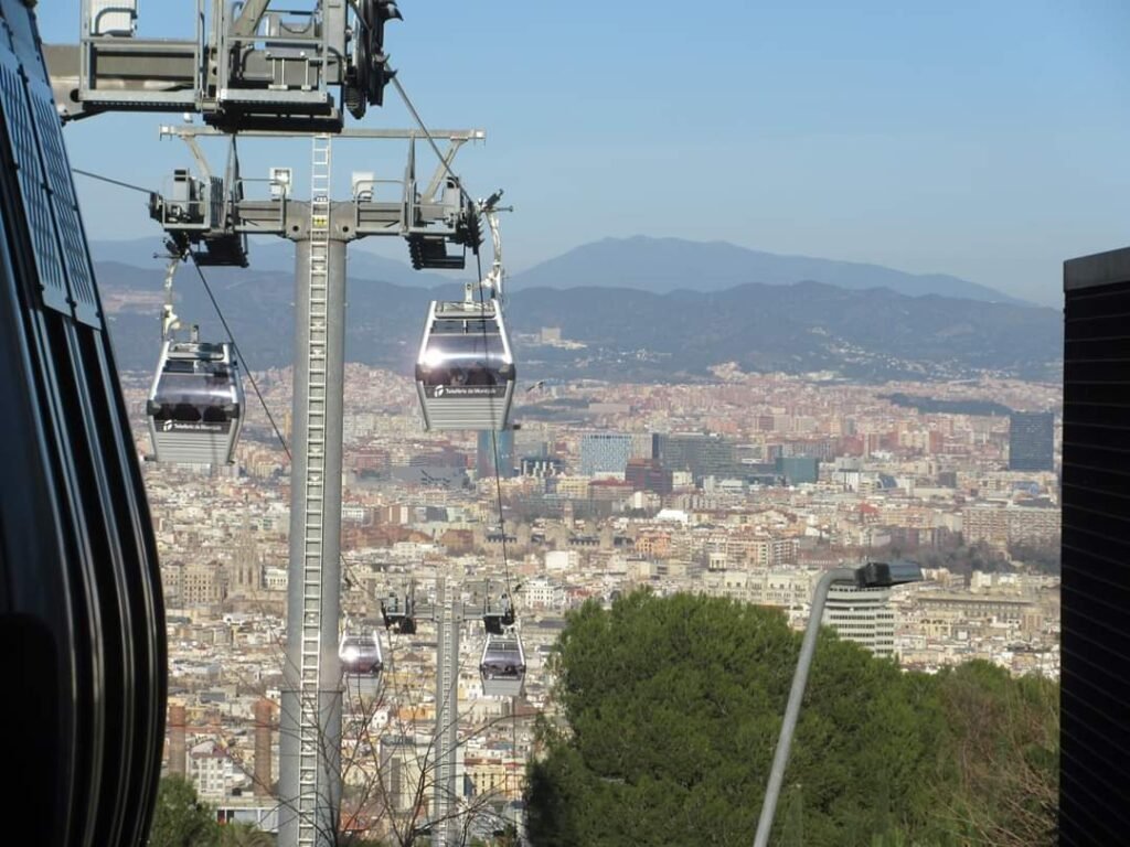 Montjuic Park cable car, Barcelona