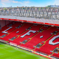 Picture of the Kop stand at Liverpool FC