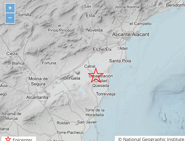 Se registran pequeños terremotos en España « Euro Weekly News
