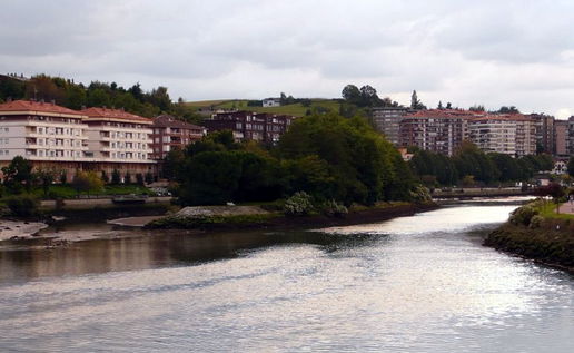 Image of Pheasant Island in the Bidasoa River.