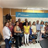 A group of residents who are learning Spanish