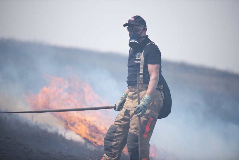 Bomberos británicos entrenados en España para combatir incendios forestales « Euro Weekly News