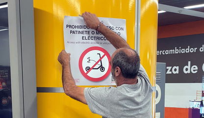 Electronic Scooters Banned By Renfe