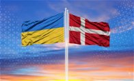 Ukraine,And,Denmark,Two,Flags,On,Flagpoles,And,Blue,Sky Denmark Bolsters Ukraine's Defence