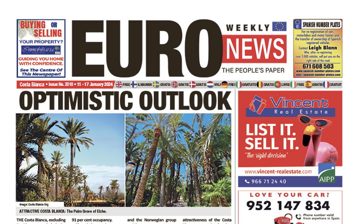 Costa Blanca South 11 17 January 2024 Issue 2010 Euro Weekly News   CBS001 Copia 1 