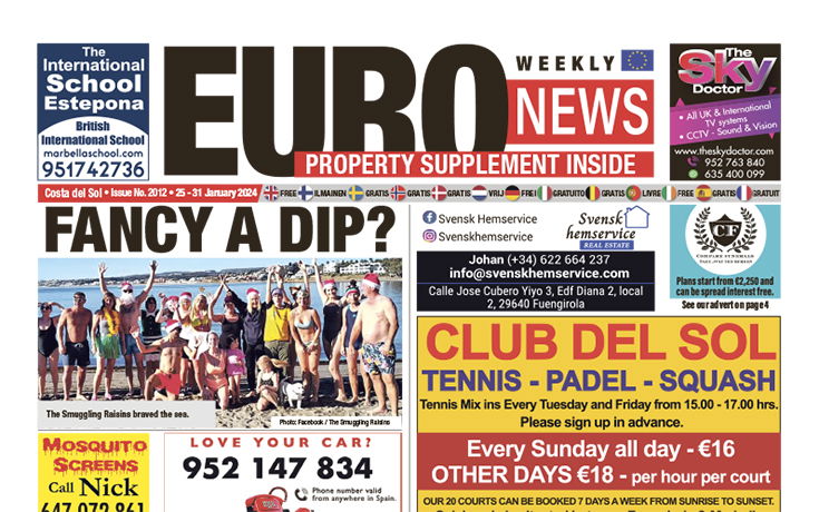 Costa Del Sol 25 31 January 2024 Issue 2012 Euro Weekly News   EWNCDS001 Copia 3 