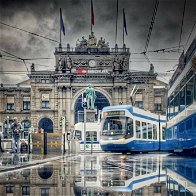 Rails of glory: Zurich crowned Europe's finest train station.