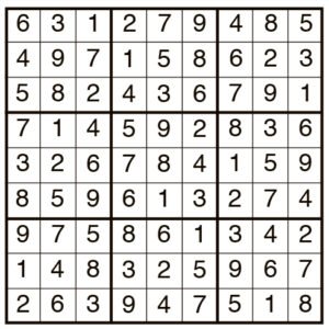 Easy Sudoku 2013