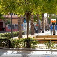 Plaza Castellón (Palmeretes) in Alicante.