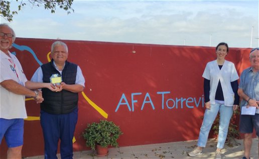 Ship ahoy! Royal Naval Association Torrevieja sails into charity waters.