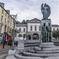 Irish town's solemn memorial