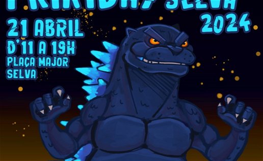Frikiday Godzilla poster