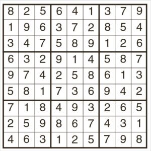 Hard Sudoku 2023