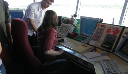 Air traffic controllers at Nantes Atlantique Airport