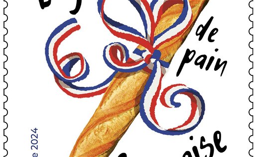 Scent-sational stamp: France's scratch-and-sniff baguette tribute.