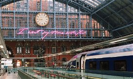 On track for growth: Eurostar's grand plans.
