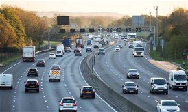 UK roads: Record car numbers, surging vans, and declining buses.