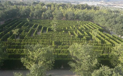 Get lost in adventure: Discover Spain's grandest maze.