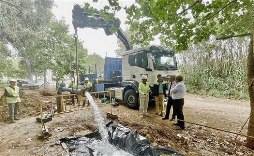 Pumping more water into Estepona's network