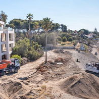 Work on the coastal path