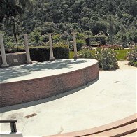 The amphitheatre at Parque Torre Leonera in Benahavis