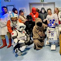 Star Wars 'invades' the hospital