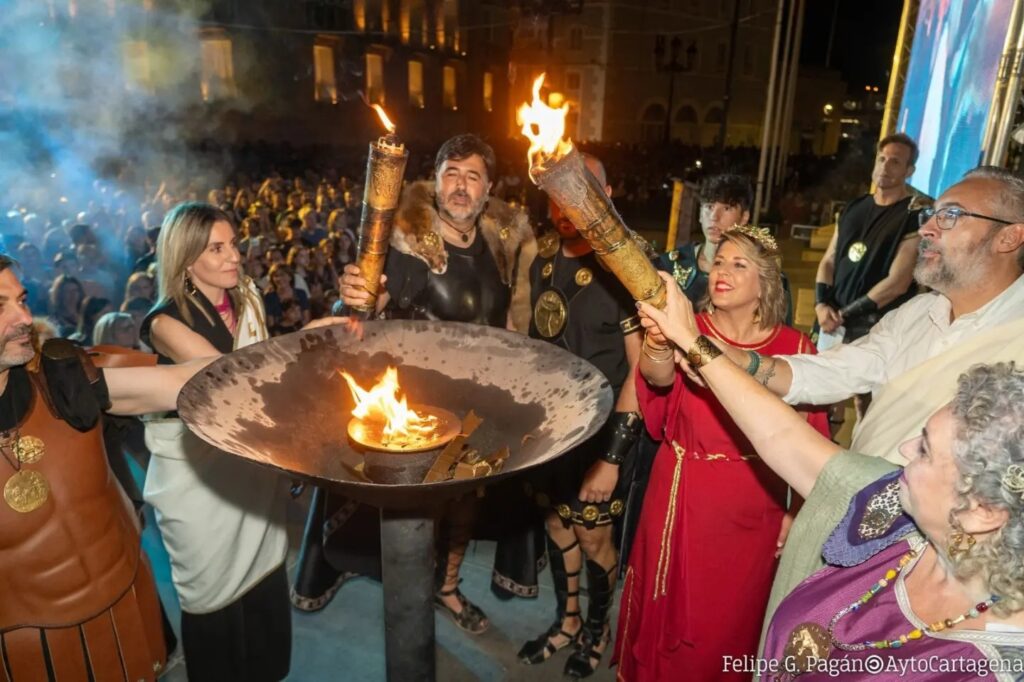 Historic Carthaginians vs. Romans Festival Underway in Cartagena Euro Weekly News