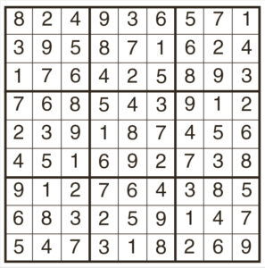 Hard Sudoku 2046