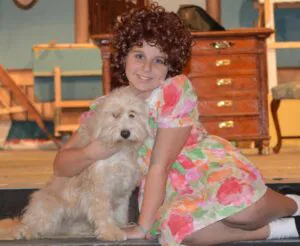 Melissa Carver as Annie, 11 years ago