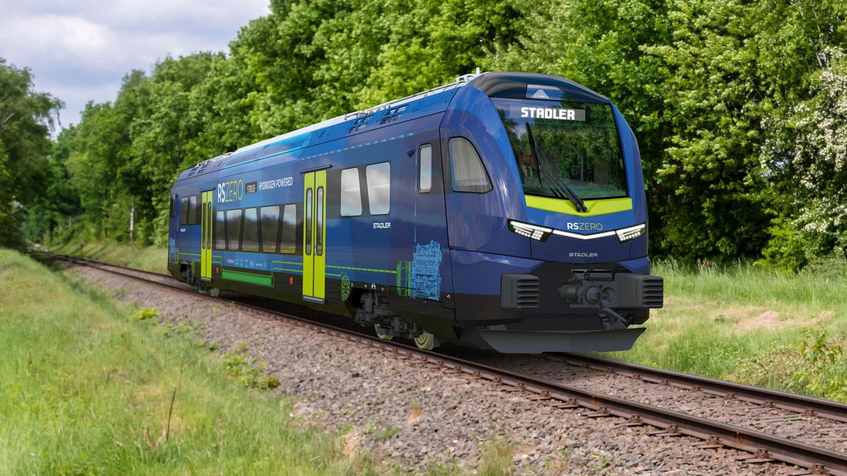 Stadler Unveils Innovations in Rail Transport with RS ZERO Dual-Fuel Train in Berlin