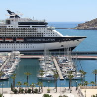 a cruise ship in Cartagena port Euro Weekly News