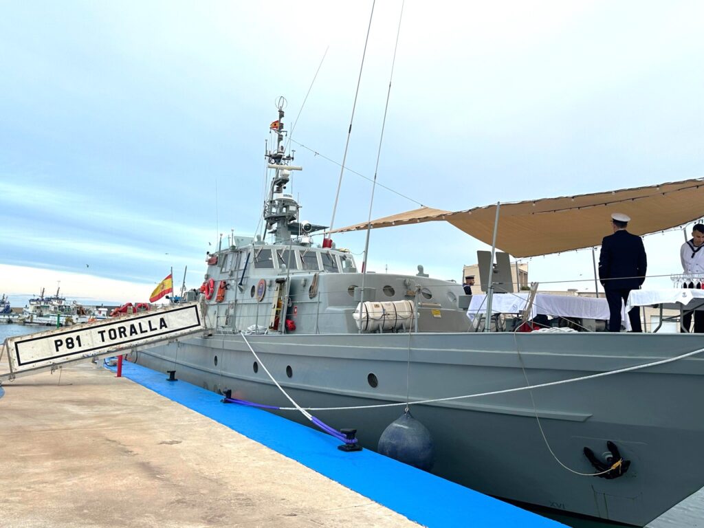 Navy patrol ship in Lo Pagan Euro Weekly News