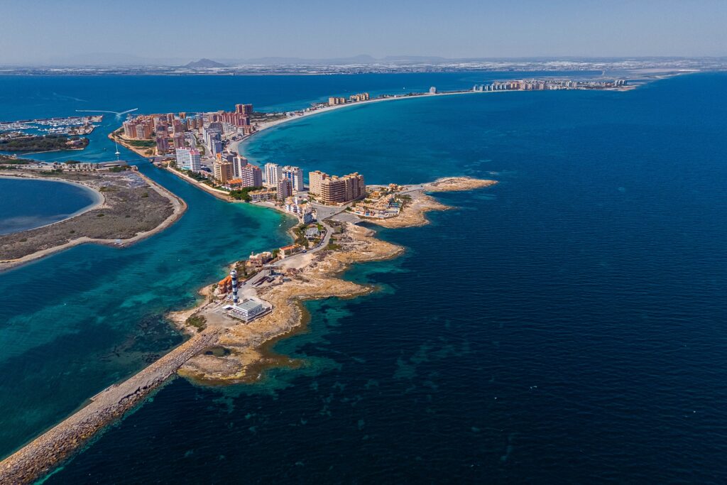 Aerial,View,Of,La,Manga,Del,Mar,Menor,,Region,Of Murcia Euro Weekly News