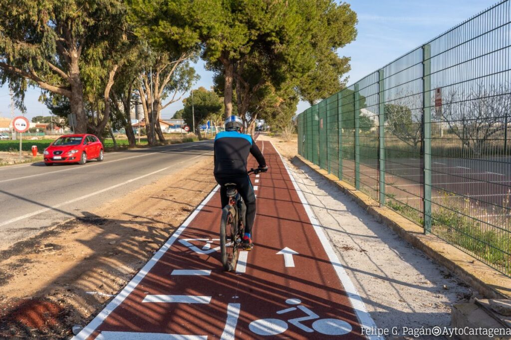 Bike lane in Cartagena Euro Weekly News