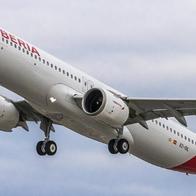 Iberia plane