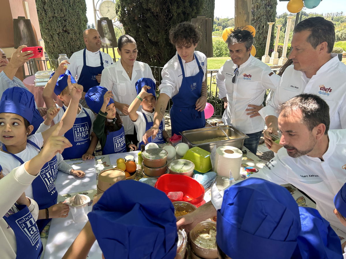 Köche für Kinder - Michelin-Sterneköche und eifrige Kinder kochen ...