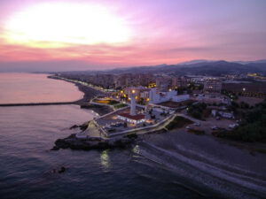 An aerial view of Torrox, Costa del Sol, in Málaga, Andalusia, Spain, captured by drone. Credit: Megapixeles.es, Shutterstock.