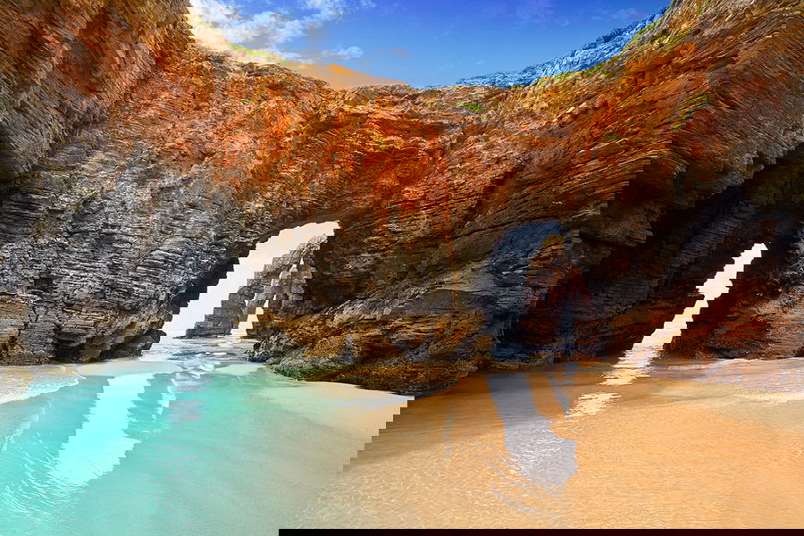 Playa de las Catedrais is one of the nine unforgettable Playas de Mariña Lucense | Credits: All photos here-Shutterstock