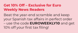 10% off - code EUROWEEKLY10