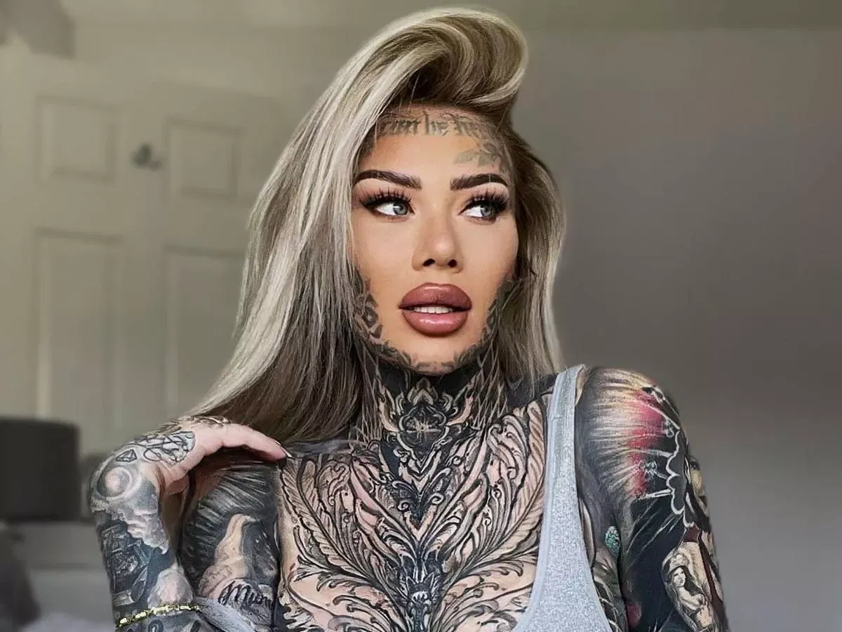 Most tattooed woman in UK enjoys Costa holiday