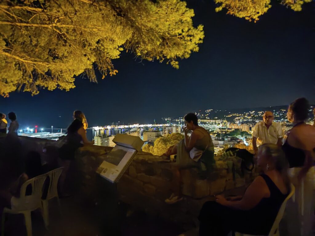 the position from nan Castlle