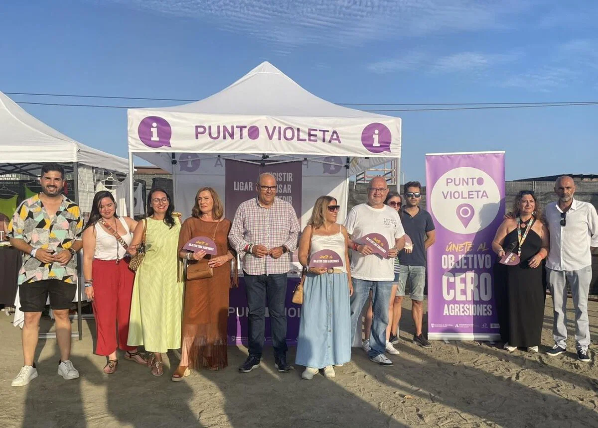 Purple points of safety