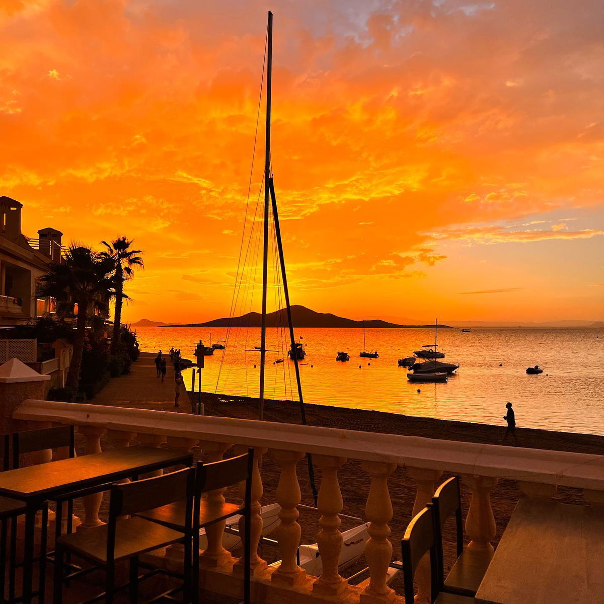 Dine with a view at La Terrazica del Galán in La Manga