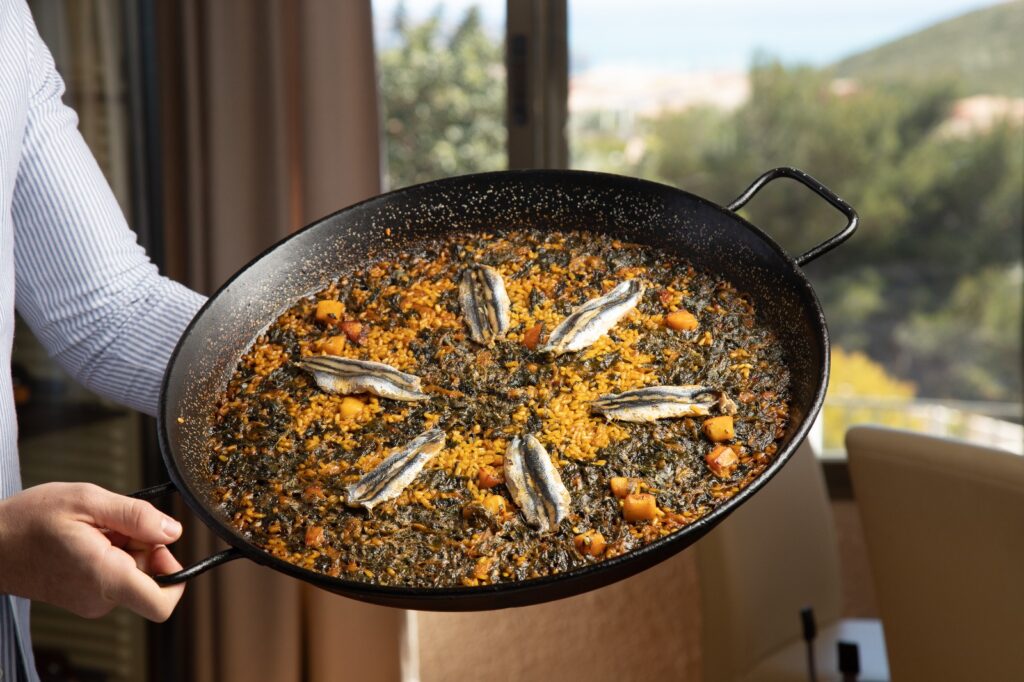 A paella successful Cumbre del Sol 