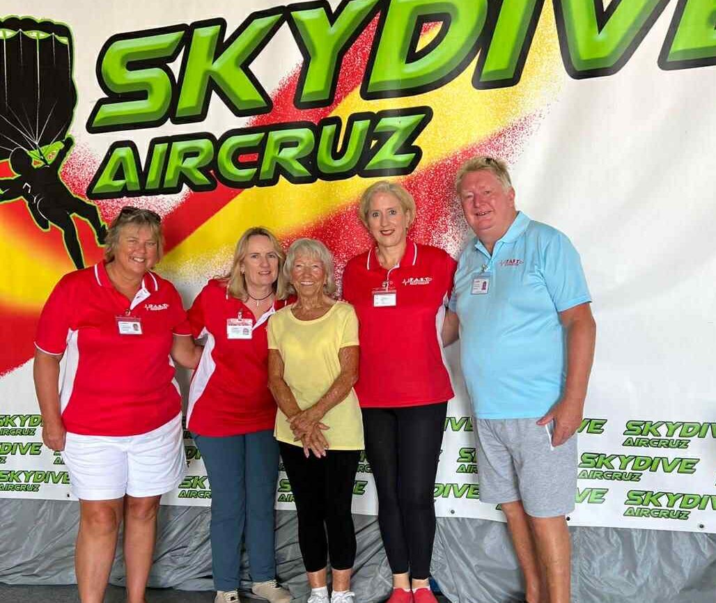 Camposol resident skydives at 80 to support FAST