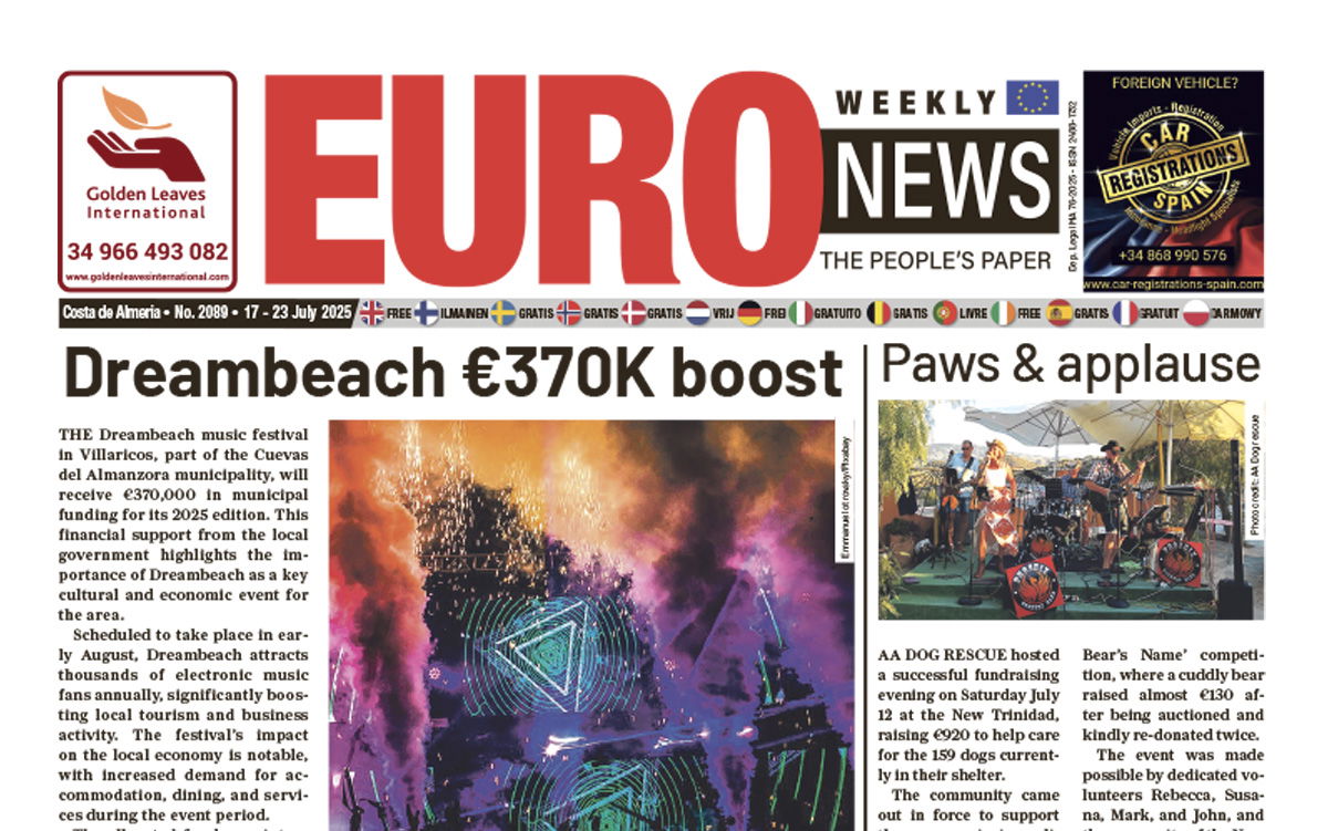 Costa de Almeria newspaper 17 - 23 Jul 2025