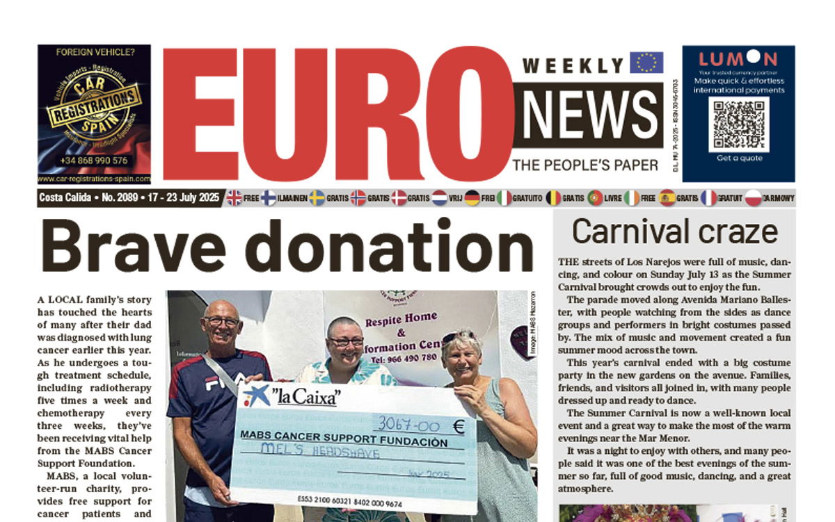 Costa Calida newspaper 17 - 23 Jul 2025